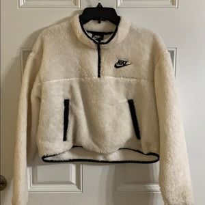 Nike fuzzy sweater